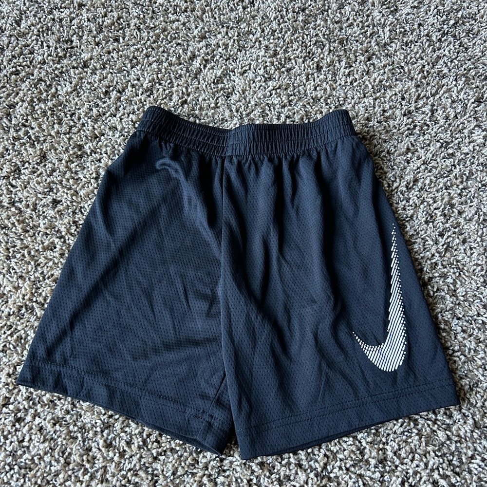 Nike Black and White Sports Shorts